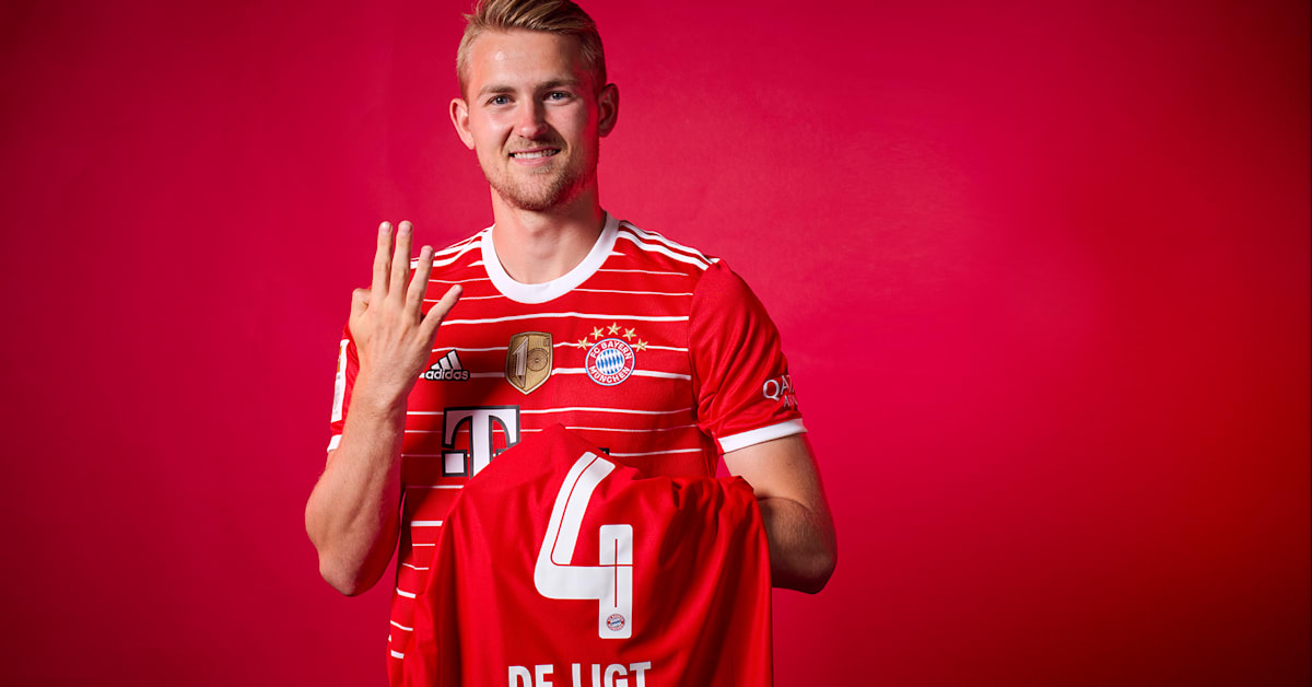 Matthijs de Ligt to wear number 4 shirt at FC Bayern